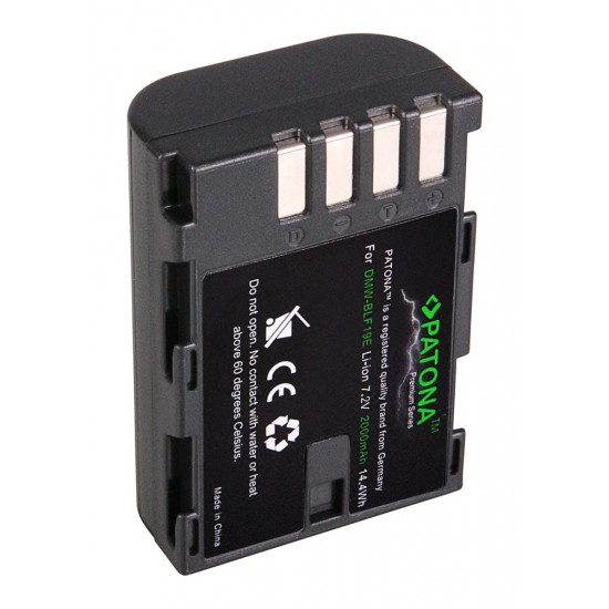 PATONA Panasonic DMW-BLF19E