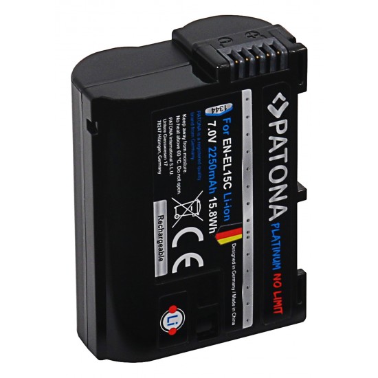 PATONA Platinum Nikon EN-EL15C