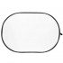 Collapsible 2-in-1 Reflector Disc RFT-09 (100x150cm)