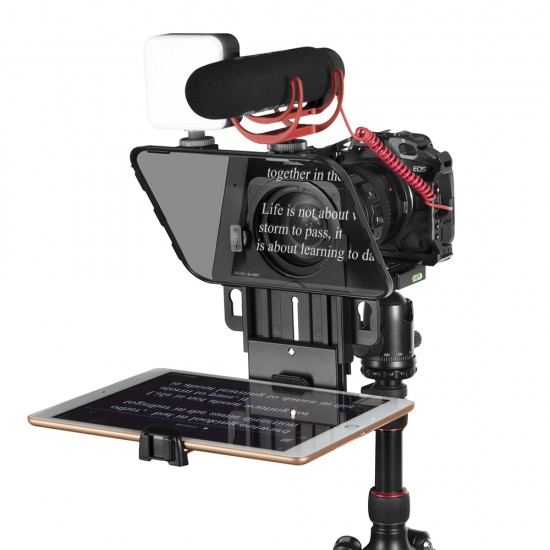 SmallRig x Desview Portable Tablet / Smartphone / DSLR Teleprompter TP10