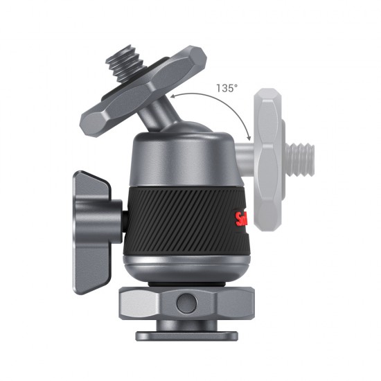 SmallRig Mini Ball Head with Removable Cold Shoe Mount (two pieces)