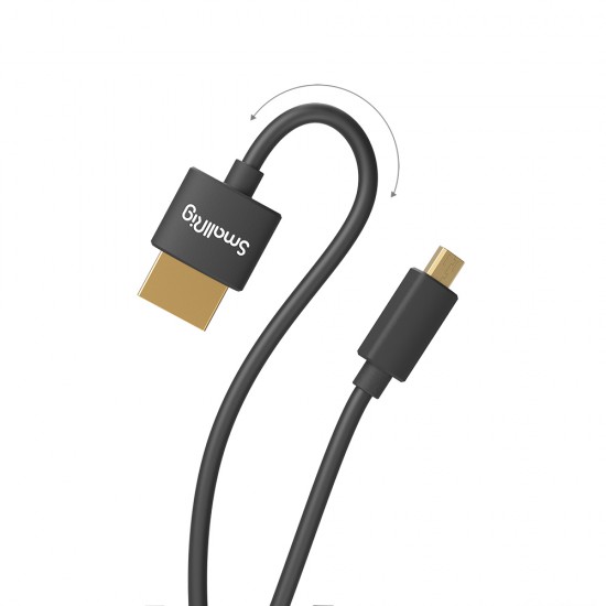 SmallRig Ultra Slim 4K HDMI Cable (D to A) 55cm