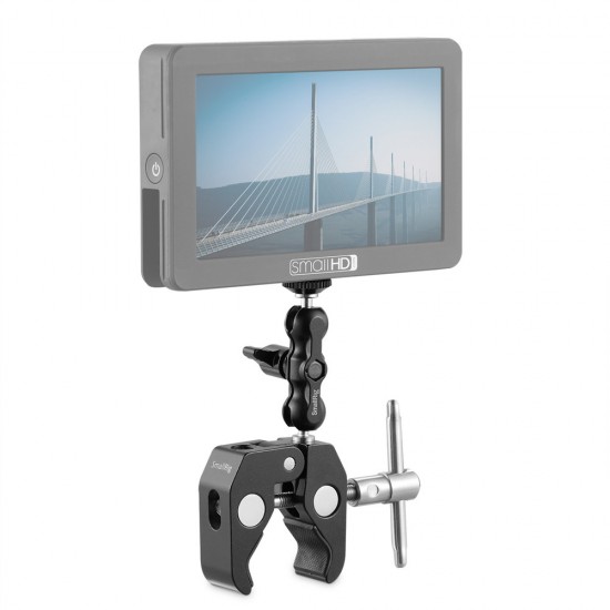 SmallRig Multi-Functional Crab-Shaped Clamp with Ballhead Arm