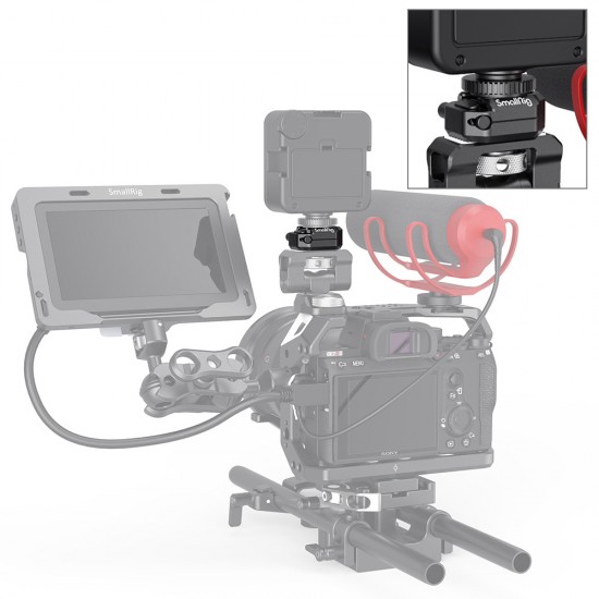 SmallRig Multi-Functional Cold Shoe Mount with Safety Release