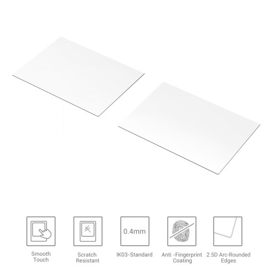 SmallRig Tempered Glass Screen Protector for Sony A7 & A9 & RX100 & ZV1 Camera (2 pcs)