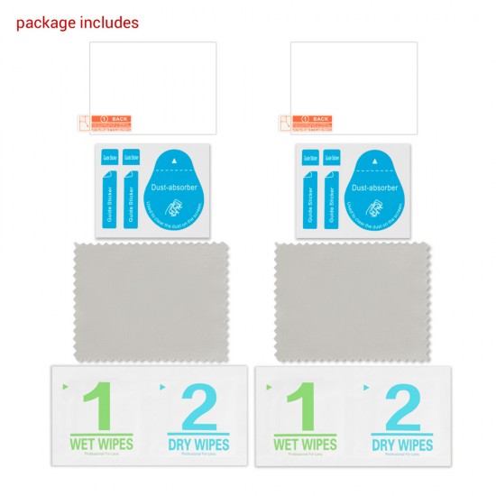 SmallRig Tempered Glass Screen Protector for Sony A7 & A9 & RX100 & ZV1 Camera (2 pcs)