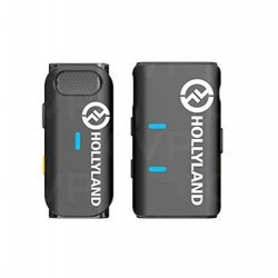  Hollyland Lark M1 Solo (1x TX, 1x RX) Ασύρματο Μικρόφωνο Ενός Ατόμου Πέτου Δημοσιογραφικό
