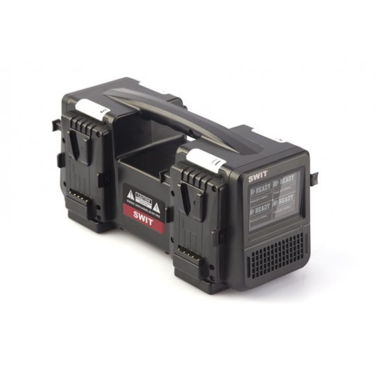 PC-P461S 4x100W Super Fast V-mount Charger