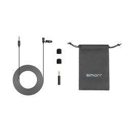 Simorr Wave L1 3.5mm Lavalier Microphone