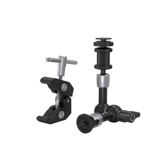 SmallRig Crab-Shaped Clamp & Magic Arm (7’’) with Cold Shoe