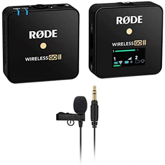 RODE Wireless GO II Single Bundle Lavalier-GO