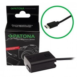 PATONA Premium USB-C Input battery adapter for Sony NP-FW50 NEX-3