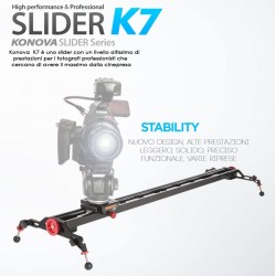 KONOVA K7 CINEMA SLIDER DOLLY TRACK 100 Cm