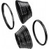 K&F 18 Pieces Filter Ring Adapter Set