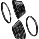K&F 18 Pieces Filter Ring Adapter Set