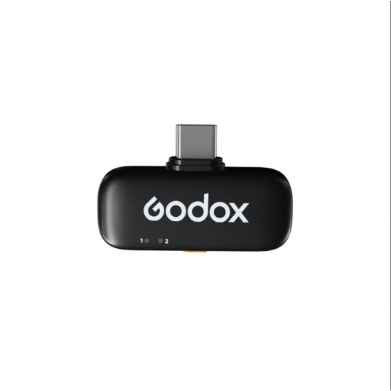Godox C01 Kit 2 Ασύρματο σύστημα 2 μικροφώνων Μαύρο