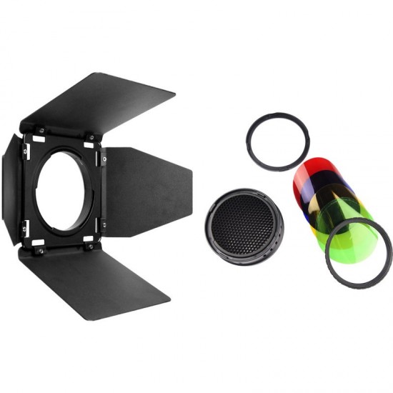 Godox BD-08 Barndoor with filters for AD400PRO