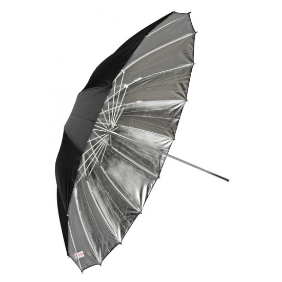 Silver reflective umbrella 105 cm Fibro