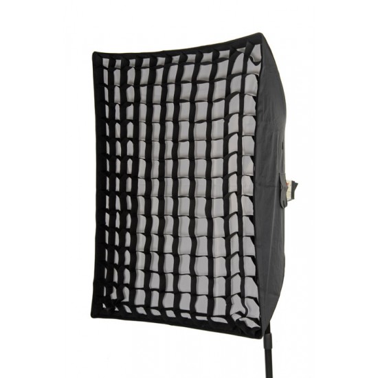 Deep softbox with grid 40x60 cm