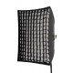 Deep softbox with grid 40x60 cm