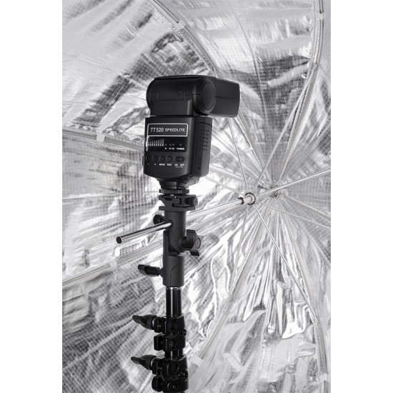 Octagonal box umbrella for speedlight - 80cm with grid