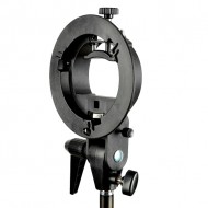Speedlite bracket - Bowens S-type mount