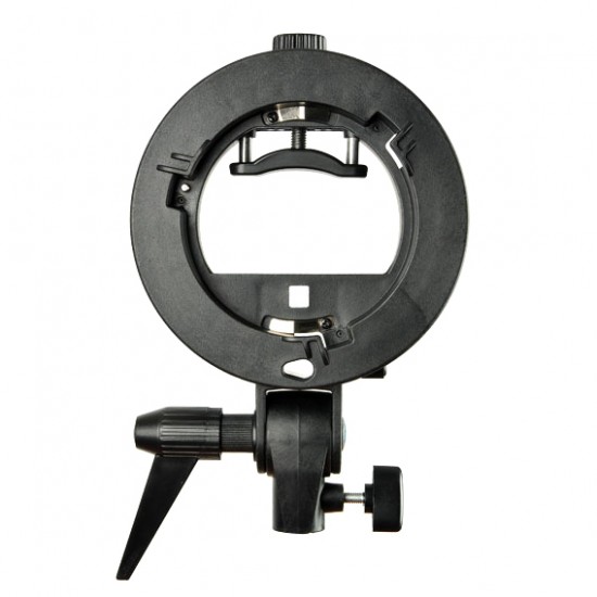 Speedlite bracket - Bowens S-type mount