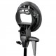 Speedlite bracket - Bowens S-type mount
