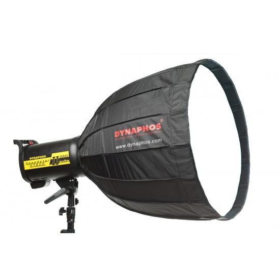 Portable deep parabolic softbox 50 cm