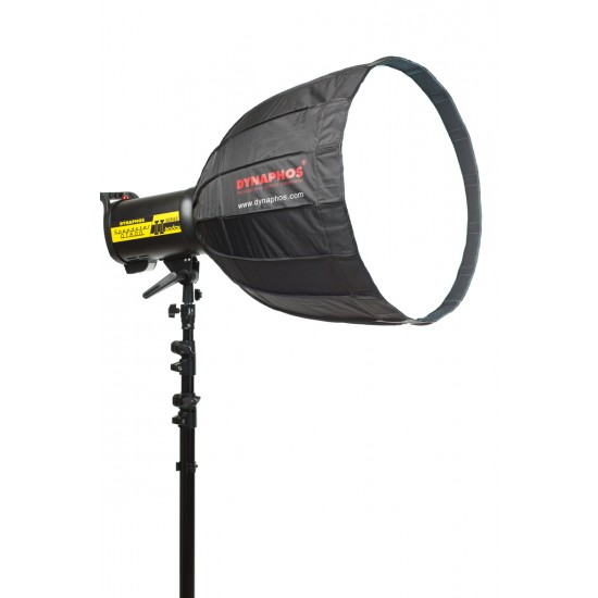 Portable deep parabolic softbox 50 cm