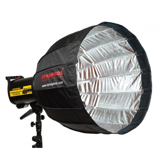 Portable deep parabolic softbox 50 cm