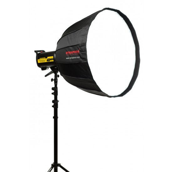 Portable deep parabolic softbox 70 cm