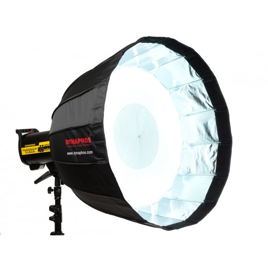 Portable deep parabolic softbox 70 cm