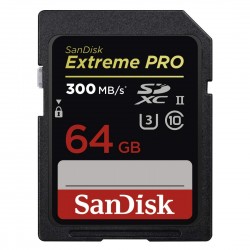 SanDisk Extreme PRO 64GB 300 MB/s UHS-II