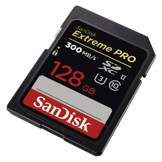 SanDisk Extreme PRO 128GB 300 MB/s UHS-II