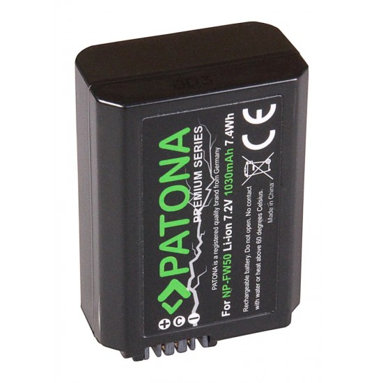 PATONA  Sony NP-FW50