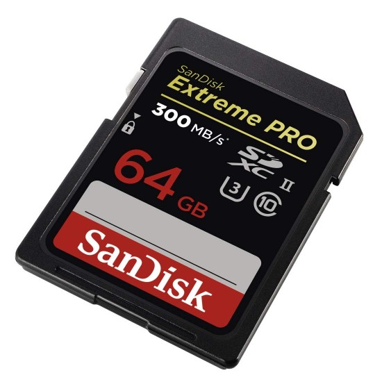 SanDisk Extreme PRO 64GB 300 MB/s UHS-II