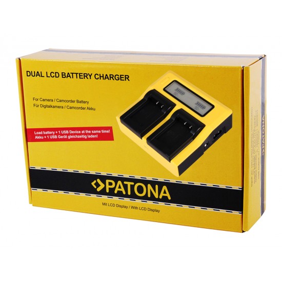Patona Dual Charger VW-VBD(Panasonic)