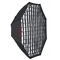 Octagon softbox 170 cm with grid