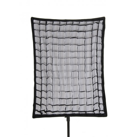 Deep softbox with grid 40x60 cm