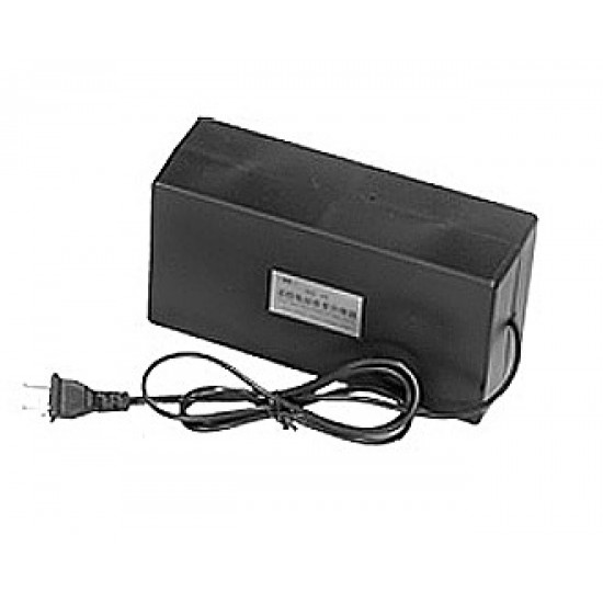 Electrical background system with 4 axles