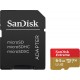 SanDisk Extreme 64 GB microSDXC Memory Card + SD Adapter with A2 App Performance + Rescue Pro Deluxe, Up to 160 MB/s, Class 10, UHS-I, U3, V30