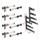 Mechanical background system with 4axles