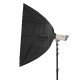 Deep softbox with grid 40x60 cm