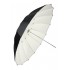 White reflective umbrella 105 cm Fibro