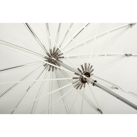 White reflective umbrella 105 cm Fibro