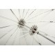 White reflective umbrella 105 cm Fibro