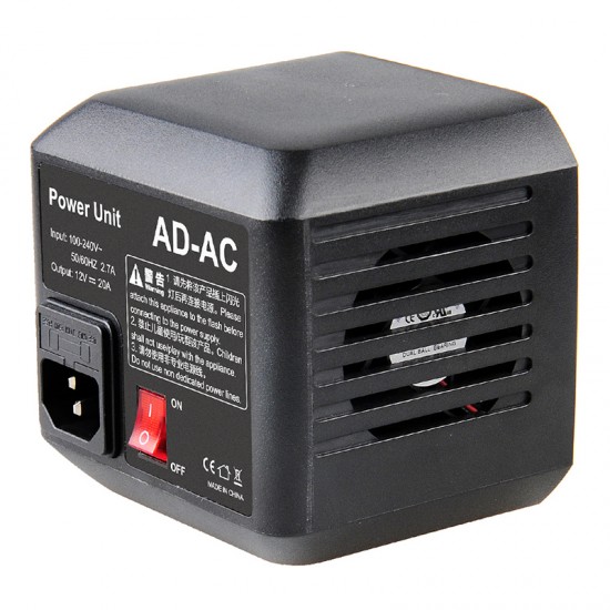 Godox AD600 AD-AC Power Source Adapter