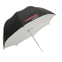 White reflective box umbrella 109 cm