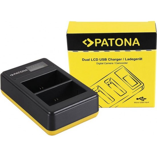 Patona Power Kit LP-E6 Batteries + Dual Charger